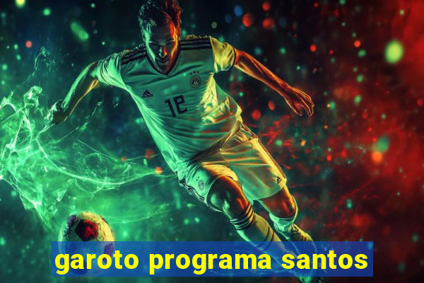 garoto programa santos